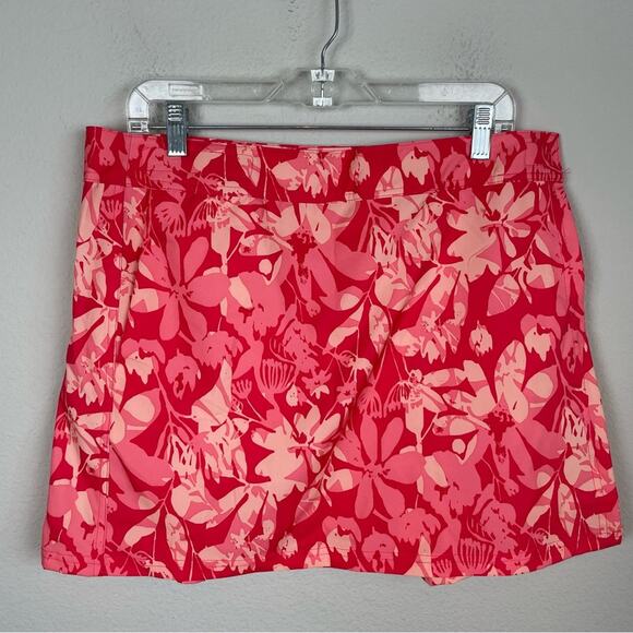 Ripskirt Pink Camo Floral Water Resistant Wrap Skirt #1 NWT Large